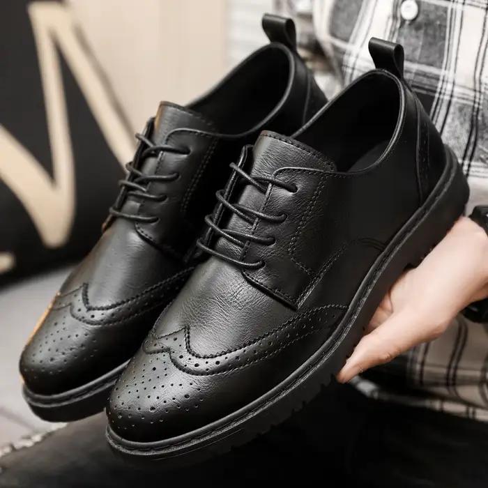 2025 nouveaux hommes Oxford chaussures de luxe de haute qualité richelieu