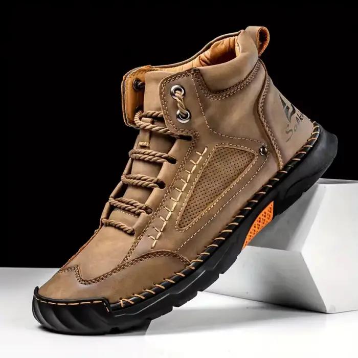 Bottes en cuir pour hommes