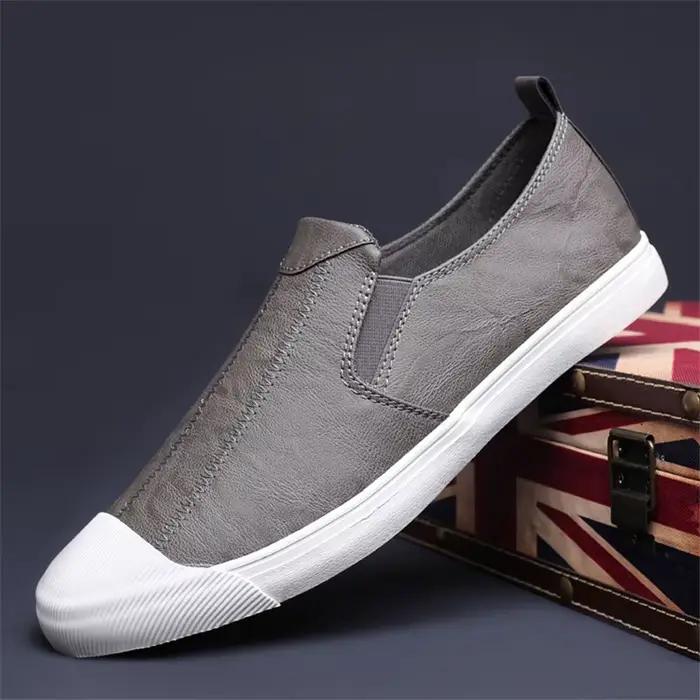Chaussures décontractées en cuir PU pour hommes, mocassins à enfiler, chaussures plates de loisirs légères, mode printemps et été, nouvelle collection pour homme occassions décontractées