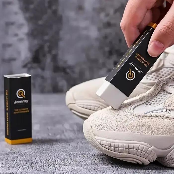 Brosse à chaussures pour nettoyer les pantoufles, gomme de nettoyage portable, kit de nettoyage de chaussures, brillant, imperméable, pour daim, baskets blanches, cuir
