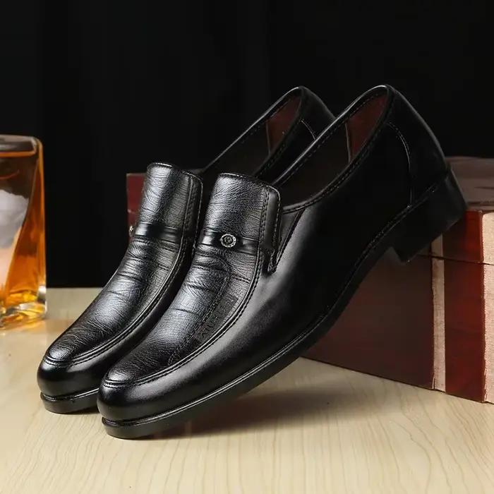 Mocassins décontractés pour hommes bout rond
