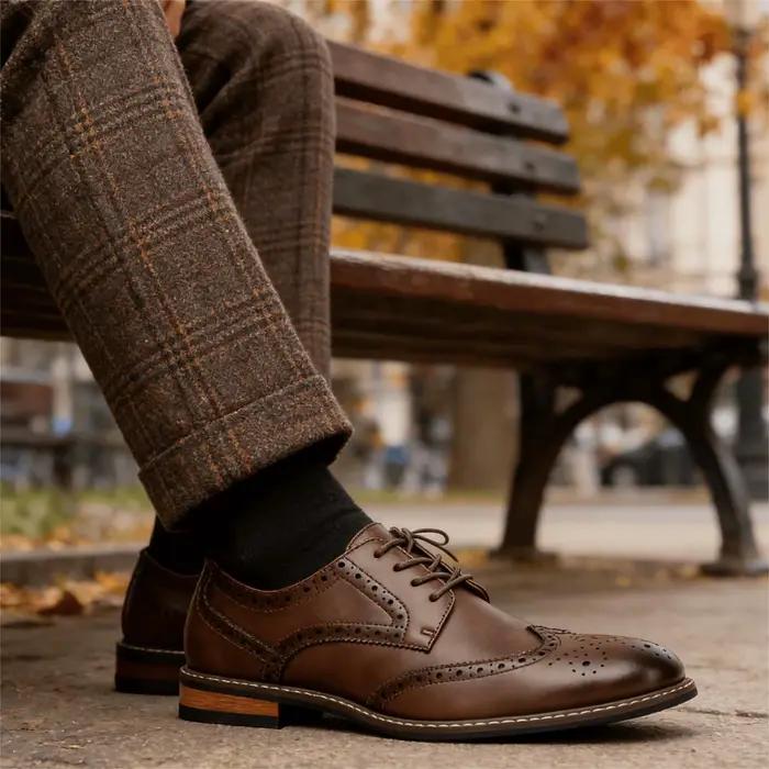 Chaussures en cuir pour hommes