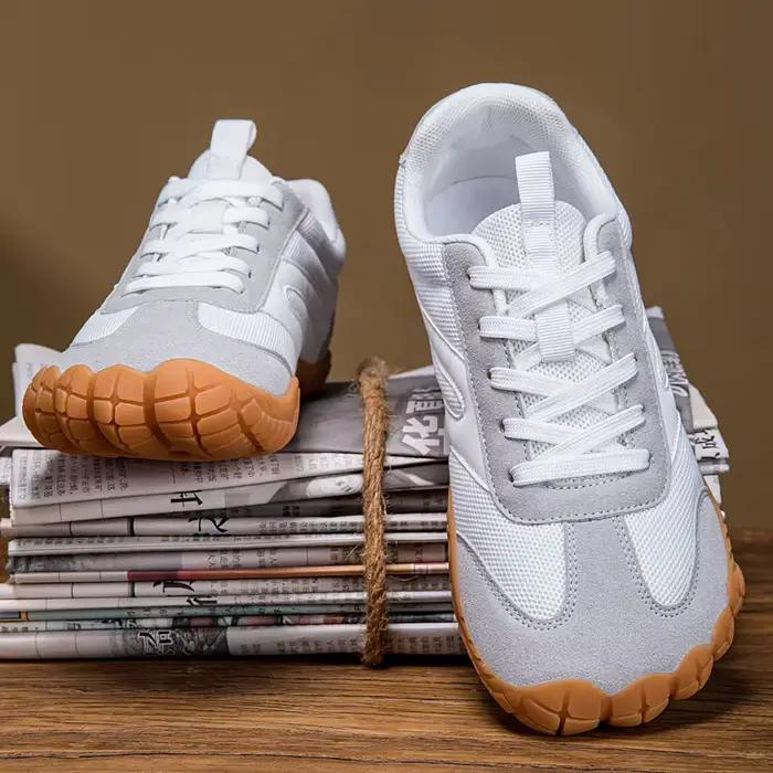 Chaussures minimalistes GudaFoot à talons plats et bout large pour homme et femme, respirantes, confortables et adaptées aux longues promenades en plein air et aux journées détendues chez soi