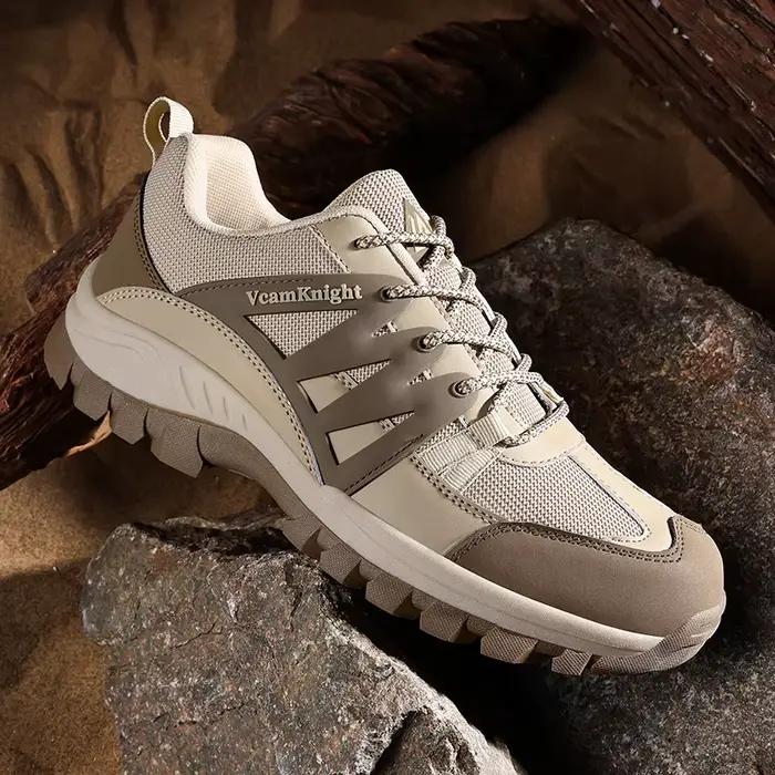 Hommes chaussures décontractées montagne baskets antidérapant hiver mode cuir extérieur tout-terrain Trail