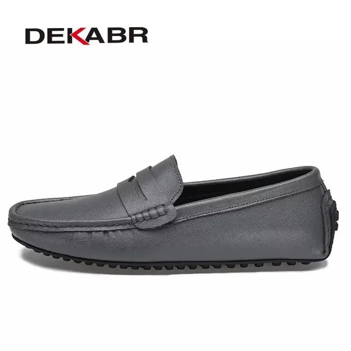 Mocassins classiques en cuir pour homme