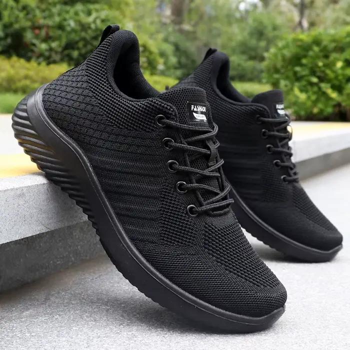 Chaussures décontractées à lacets pour hommes