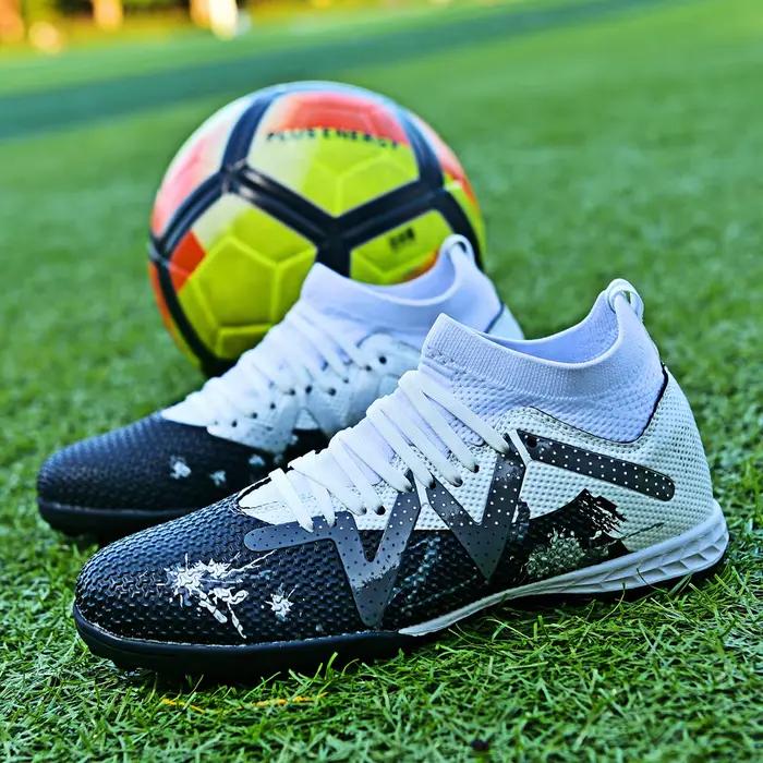 Chaussures de football en tissu PU