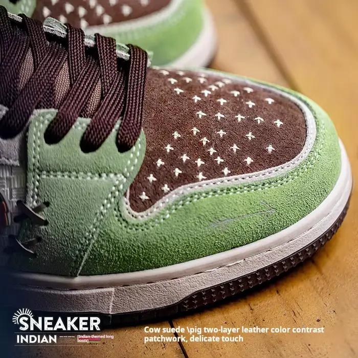 Sneakers plateforme rétro pour hommes