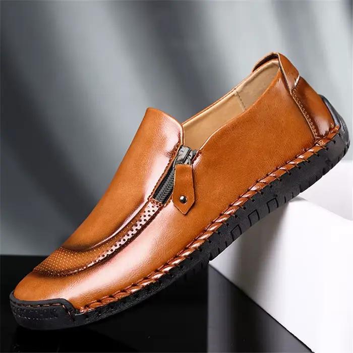 Chaussures en cuir faites à la main pour hommes, mocassins de haute qualité, confortables, à semelle souple, de marche, offre spéciale, chaussures de conduite, nouvelle collection