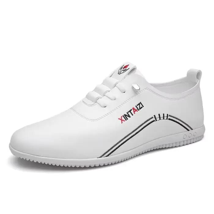 Mocassins coordonnants en cuir pour hommes