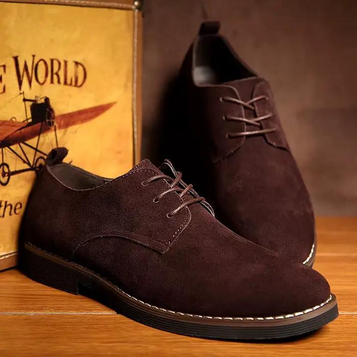 Chaussures Oxford de luxe pour homme en PU, chaussures décontractées pour affaires et occasions spéciales, résistantes et élégantes