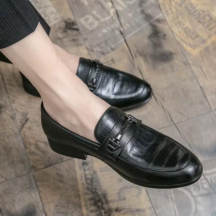 Chaussures en cuir formelles pour hommes