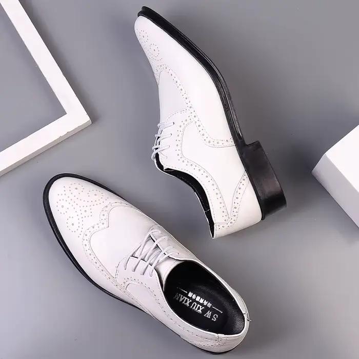 Chaussures Oxford en Cuir de Veau group pour Homme