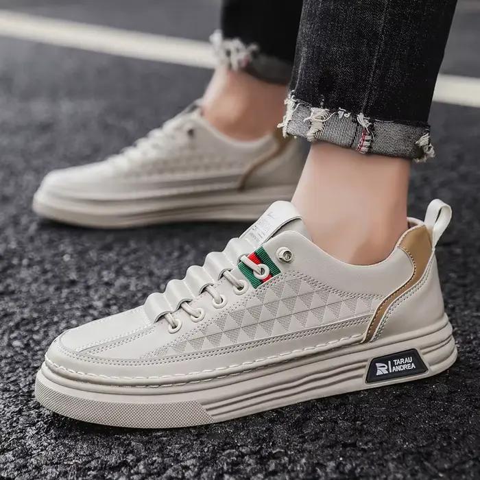 Chaussures en cuir décontractées pour hommes