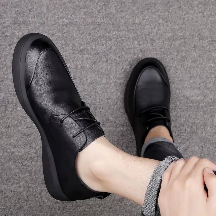 Chaussures décontractées noires pour hommes