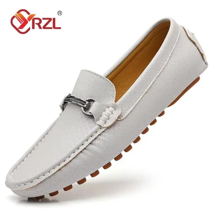 Mocassins en cuir PU pour hommes