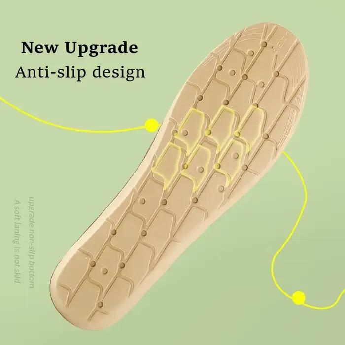 Semelles intérieures d'acupression sur pied pour chaussures, déodorantes respirantes, semelles de Sport pour hommes et femmes, semelle de chaussure de course confortable