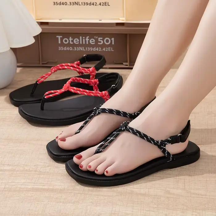 Mocassins confortables à bout rond et semelle plate