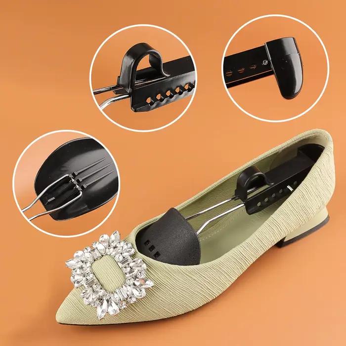 Tout nouveau haute qualité 1 paire en plastique chaussure arbre Shaper formes civière réglable pour femmes hommes