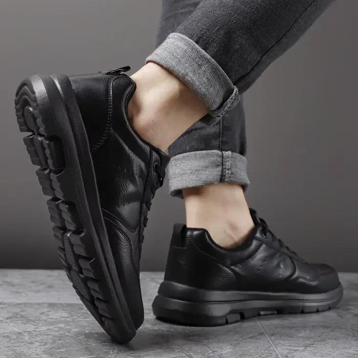 Baskets Tendance en Cuir pour Homme