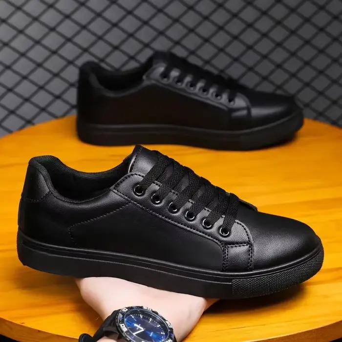 Chaussures décontractées noires pour hommes