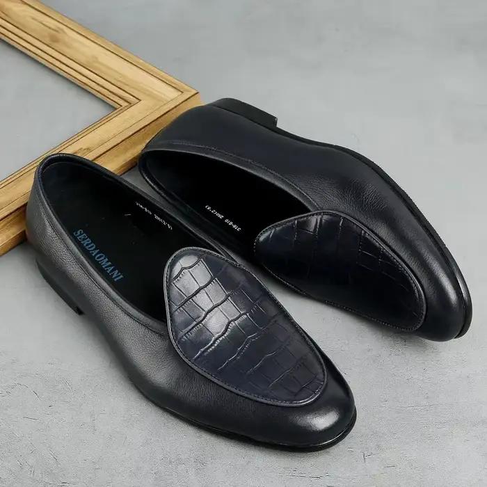 Chaussures pour hommes à pied serti de style européen