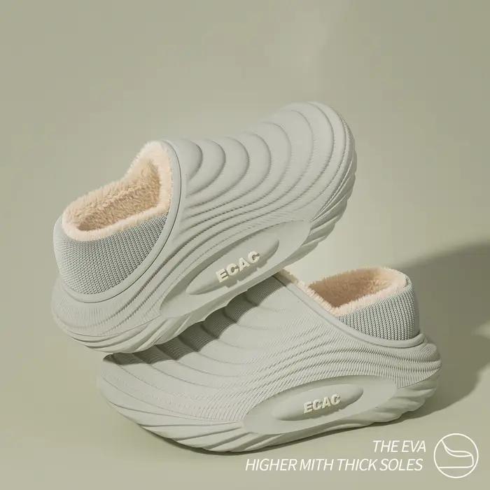 Baotou pantoufles en coton imperméables