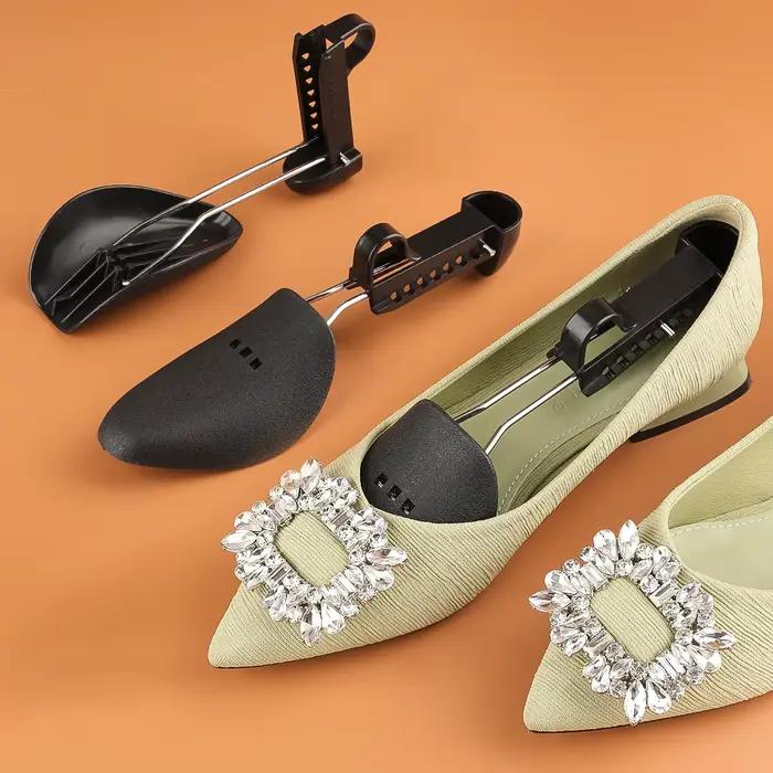 Tout nouveau haute qualité 1 paire en plastique chaussure arbre Shaper formes civière réglable pour femmes hommes