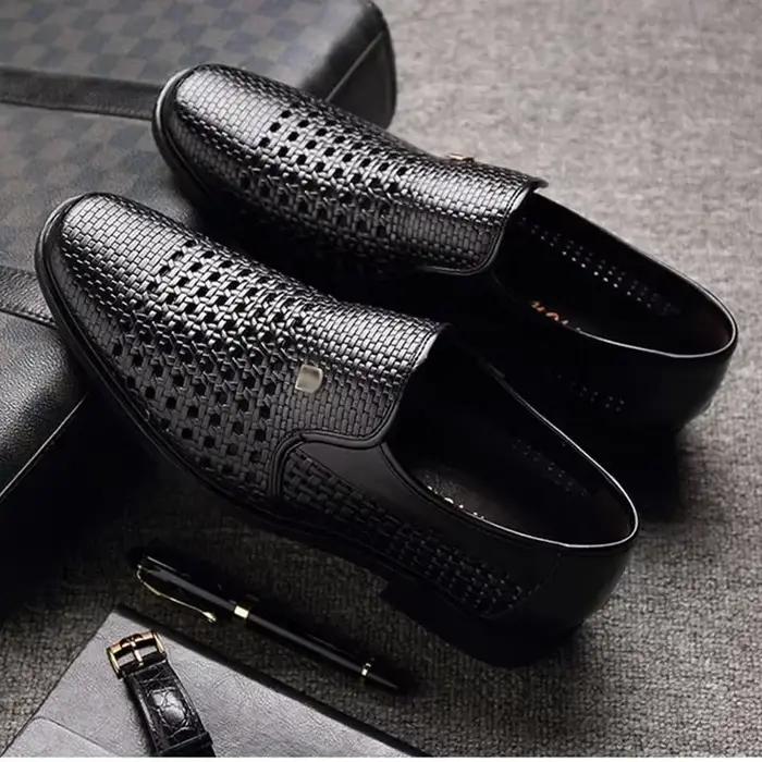 Sandales d'Été en Cuir pour Homme