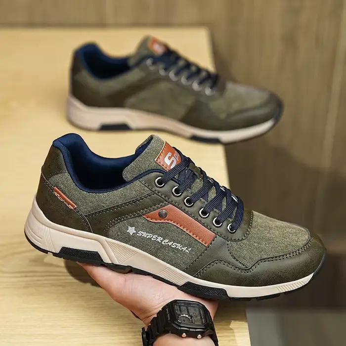 Chaussures décontractées en denim pour homme pointure 39 à 46 confortables antidérapantes occasions spéciales et quotidiennes