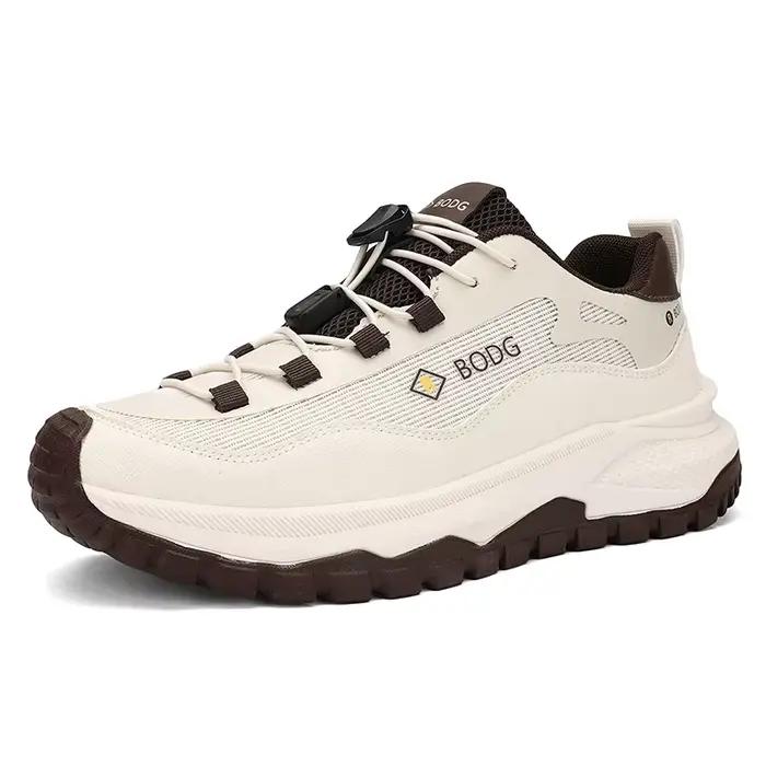 Chaussures de randonnée homme baskets imperméables résistantes anti-glissement sportives légères à lacets pour camping en plein airUsageId54