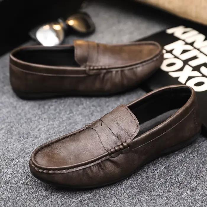 Mocassins pour hommes de style britannique