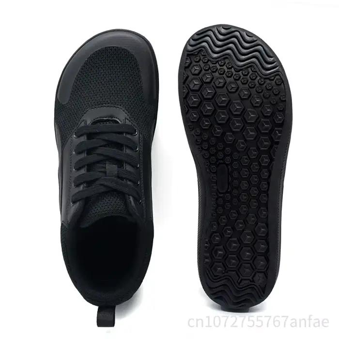 Chaussures de marche à bout large pour homme et femme mode simple décontractées sportives semelle souple respirantes confortables pour jogging randonnée et activités de plein air
