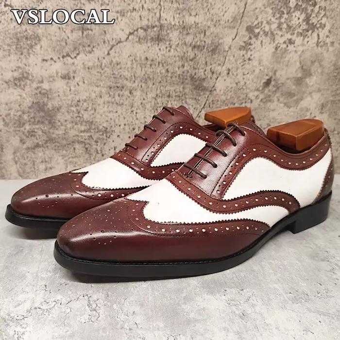 Chaussures Oxford de luxe pour hommes