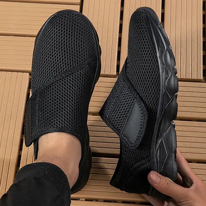 Chaussures orthopédiques décontractées pour pieds larges et sensibles femmes printemps automne舒适透气的正步鞋 女款 春秋季节