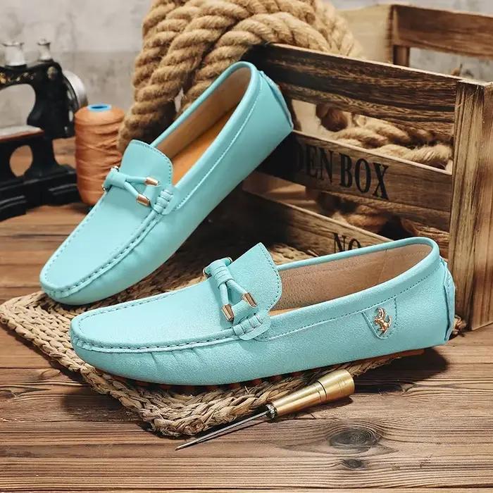 Chaussures provoqué formelles en cuir pour hommes
