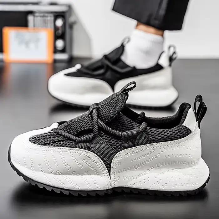 Nouvelles chaussures pour hommes baskets respirantes Composite respirant Seiko supérieur épaissi antidérapant résistant à l'usure semelles chaussure nouveau modèle