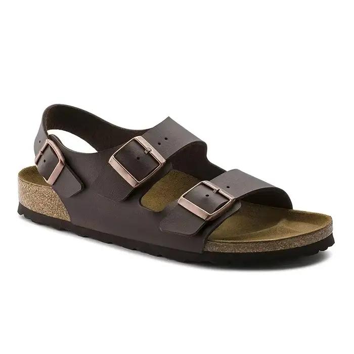 Mode homme décontracté liège sandale respirant confort été tongs Couple pantoufles plage Muller extérieur anti-dérapant chaussures jeunesse