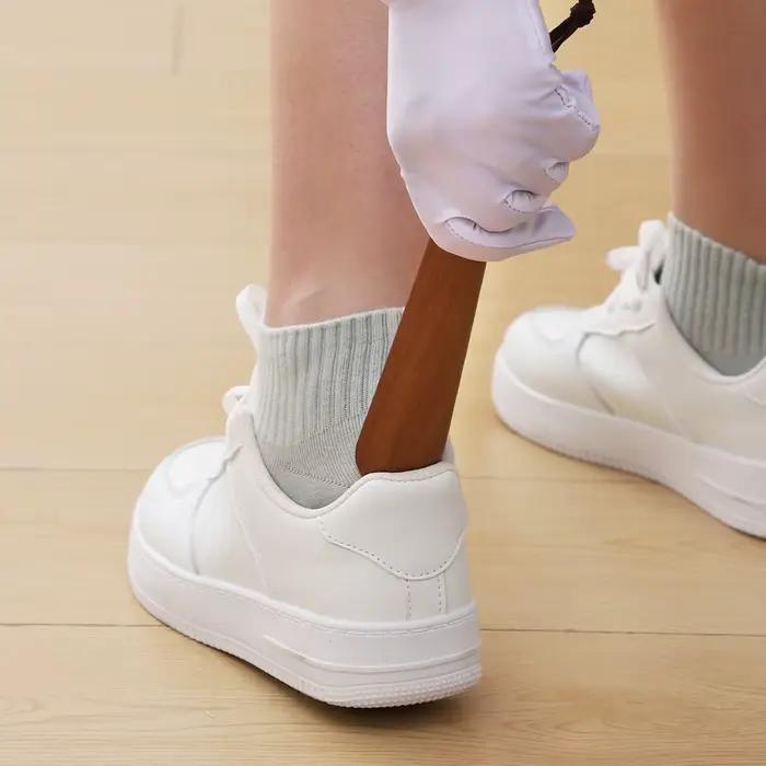Mini chausse-pied en bois de hêtre aidant à chaussures pour voyages d'affaires et déplacements quotidiens usage durable élégant pour femmes hommes occaions spéciales