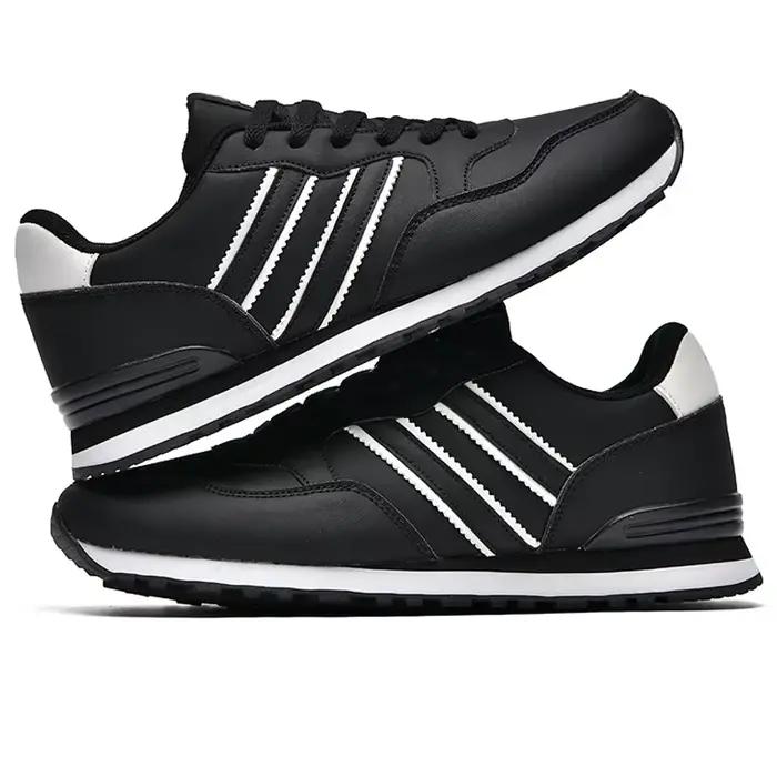 Chaussures PUAMSS en cuir artificiel pour homme, baskets de course respirantes et légères pour printemps et automne, idéales pour les courses, randonnées et style décontracté