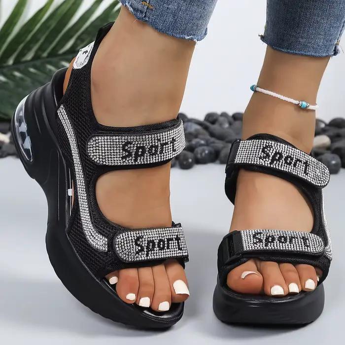 Sandales d'été bout rond confortables décontractées élégantes et sexy à talons hauts pour femmes occasions spéciales