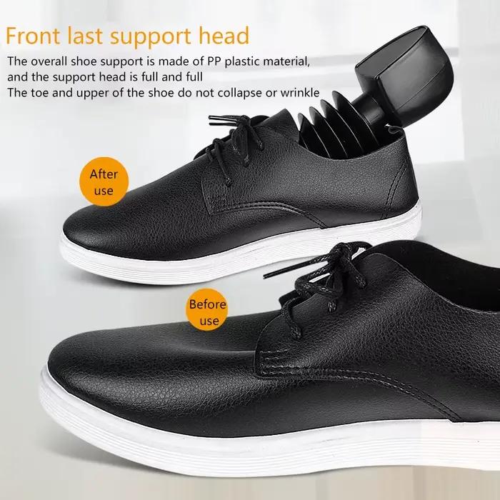 Shaper de chaussures en plastique pratique longueur réglable arbres