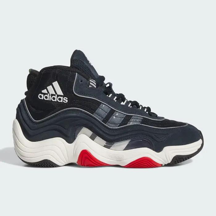 Adidas officiel véritable trois rayures hommes mi-haut durable rembourré chaussures de basket IF2100
