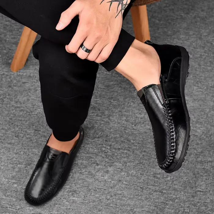 Mocassins vintage faits main pour hommes