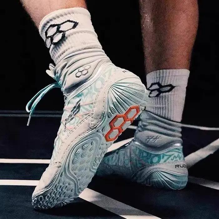 Chaussures de boxe professionnelles unisexes