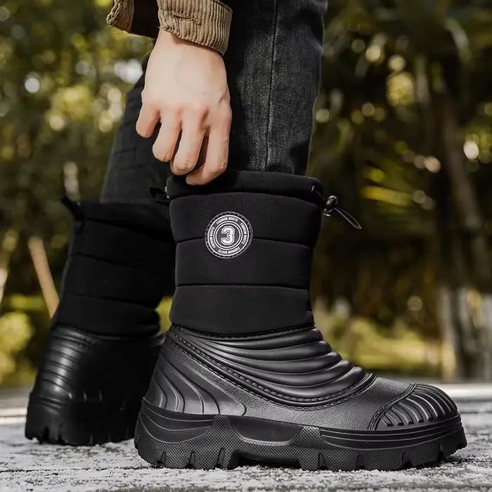 Hiver hommes bottes 2025 chaussures d'hiver