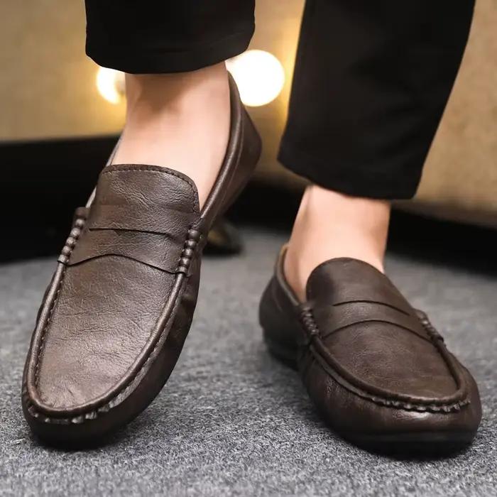Mocassins pour hommes de style britannique