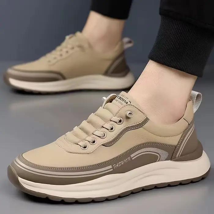 Chaussures décontractées basses confortables et tendance pour hommes – Nouveau style printemps-automne