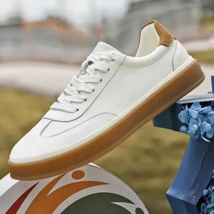 Style britannique en cuir véritable Oxford chaussures décontracté hommes plat concepteur