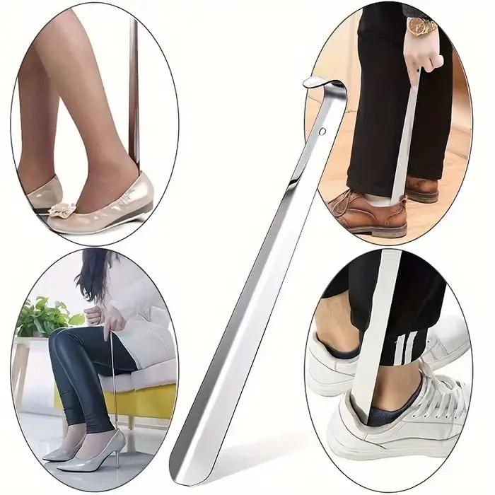 Décrocheteur de chaussures en acier inoxydable